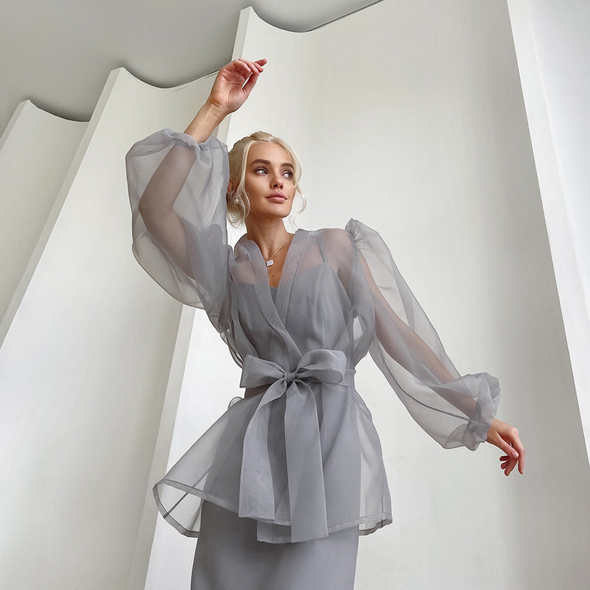 Organza Flair-Grey